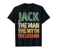 Jack The Man The Myth The Legend Shirt First Name Jack T-Shirt