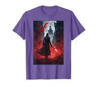 Jack The Ripper Graphic T-Shirt, Men, Purple Heather, Large
