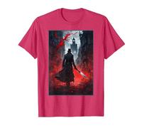 Jack The Ripper Graphic T-Shirt, Men, Red Heather, XX-Large