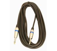 Jack To Jack Lead 1/4 inch 6.35mm Mono 10 metre, Flexible cable