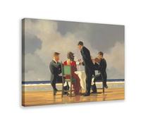 Jack Vettriano Elegy for A Dead Admiral Poster Canvas Poster Wall Art Decor Print Picture Paintings for Living Room Bedroom Decoration Frame-style 16x24inch(40x60cm)