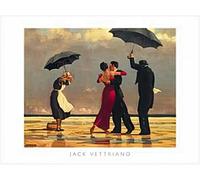 Jack Vettriano - The Singing Butler Art Print (80 x 60 cm) Senza Cornice