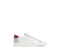 Jack White/Burgundy - Sneakers, White and Grey, 6 UK
