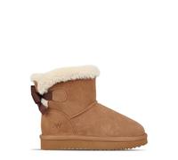 Jack Wills Kids Bow Snug Boots Tan 1