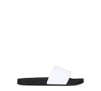 Jack Wills Kids Minimal Logo Sliders Pool Shoes White/Black 6 (39)