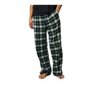 Jack Wills Mens Flannel Check Trousers Evergreen Chk XL