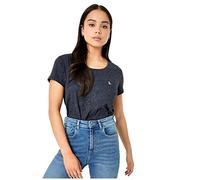 Jack Wills Womens Fullford Pocket T-Shirt Black XS