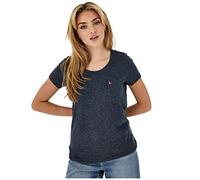 Jack Wills Womens Fullford Pocket T-Shirt Navy M
