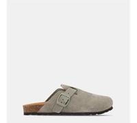 Jack Wills Womens Mule Sandals Leather Upper Soft Green 4