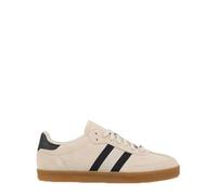Jack Wills Womens Newbury Shoes Trainers Beige/Black/Gum 7 UK