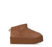 Jack Wills Womens Platform Snug Boots Tan 8 UK