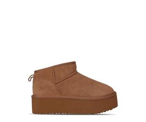Jack Wills Womens Platform Snug Boots Tan 8 UK
