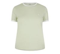 Jack Wills Womens Trinkey Ringer T-Shirt Seaglass 8
