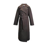 Jack Wills Womens Wool Duster Overcoat Cocoa 8
