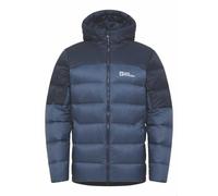 Jack Wolfskin 2XL Men's Nebelhorn Down Hooded Jacket In Blue 4601599813-New