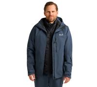 Jack Wolfskin 3-in-1 ski jacket with RECCO® tracking system men Flowline 3in1 Jacket Men S midnight sky midnight sky
