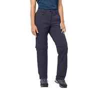 Jack Wolfskin Activate Light Zip Off Women's Hiking Trousers Graphite