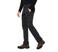 Jack Wolfskin Men’s softshell hiking trousers Activate Extended Version Pants Men 58 black black
