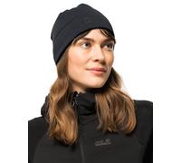 Jack Wolfskin All- Rounder Light Beanie Hat, Black, Standard Size
