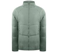 Jack Wolfskin Bergland Long Sleeve Zip Up Womens Green Padded Jacket 1207231_431