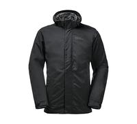 Jack Wolfskin Bergland Men's 3-in-1 Jacket, Black, XL