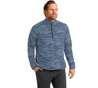 Jack Wolfskin Big Sky Printed Funnel Neck Half Zip Fleece Blue Mix