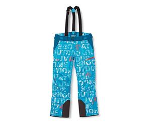 Jack Wolfskin Big Snow Pants Men's Pants - Blue Pacific All Over, 46