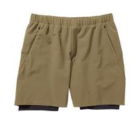 Jack Wolfskin Bike Commute Shorts Grey Olive M