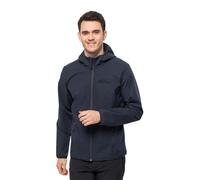 Jack Wolfskin Men's windproof softshell jacket Bornberg Hoody Men L blue night blue