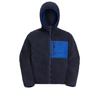 Jack Wolfskin Boy's Ice Curl Hooded Jacket K Fleece, Night Blue, 104 (EU)
