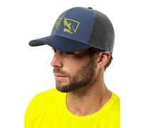 Jack Wolfskin Brand Baseball Cap, Evening Sky, Standard Size