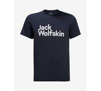 Jack Wolfskin Brand Short Sleeve T-Shirt Midnight Blue - XL