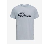 Jack Wolfskin Brand Short Sleeve T-Shirt Soft Blue - XXL