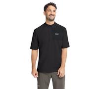 Jack Wolfskin Breathable T-shirt men Sucol HZ T-Shirt Men L black black