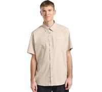 Jack Wolfskin Breathable T-shirt with UV protection men Norbo S/S Shirt Men L check oyster CHECK oyster