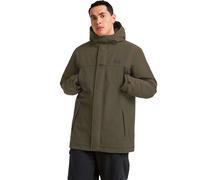 Jack Wolfskin Canyon Shield Hooded Parka Jacket Dark Khaki