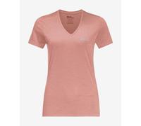Jack Wolfskin Crosstrail Short Sleeve T-Shirt Pink Women - L