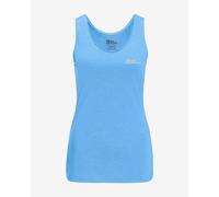 Jack Wolfskin Crosstrail Sleeveless T-shirt Light Blue Women - L