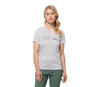 Jack Wolfskin Crosstrail T-Shirt Shortsleeve White Cloud L