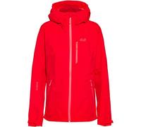 Jack Wolfskin Eagle Peak Jacket Women's Jacket - Tulip Red, Large