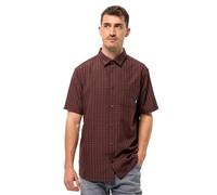 Jack Wolfskin El Dorado Short Sleeve Shirt Brown S Men