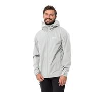 Jack Wolfskin Men’s rain jacket Elsberg 2.5L Jacket Men M cool grey Cool Grey