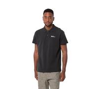 Jack Wolfskin Essential Polo M, Black, S