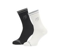 Jack Wolfskin Fast-drying cotton socks Paw Sock 41-43 black / white Black / White