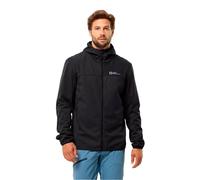 Jack Wolfskin Men’s softshell jacket Feldberg Hoody Men M black black