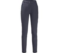 Jack Wolfskin Women’s softshell hiking trousers Geigelstein Slim Pants Women 42 graphite Graphite