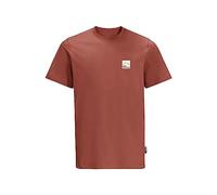 Jack Wolfskin Gipfelzone T-Shirt Barn Red M