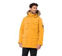 Jack Wolfskin Men’s waterproof winter coat Glacier Canyon Parka M mustard mustard
