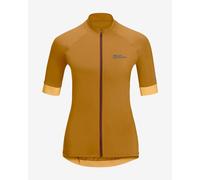 Jack Wolfskin Gravex Fz Short Sleeve T-shirt Brown L Women