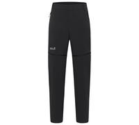 Jack Wolfskin - Hikeout Zip Away Pants - Walking trousers size 48 - Short, black